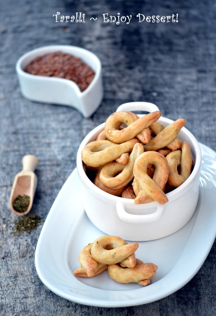 Taralli – covrigei italienesti