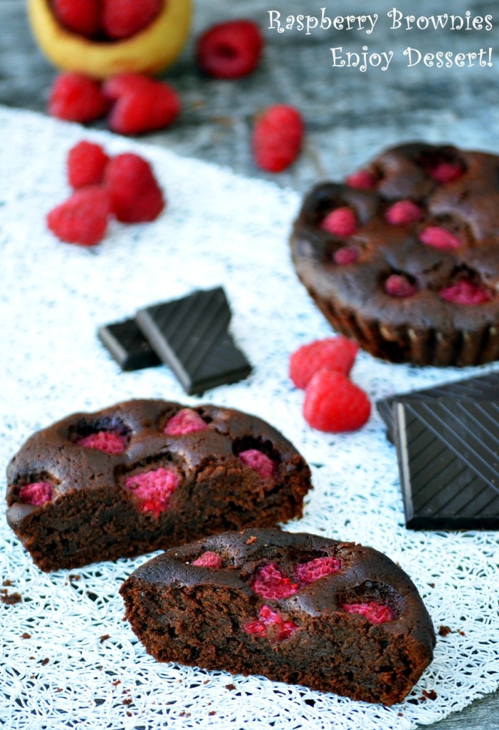 Raspberry Brownies