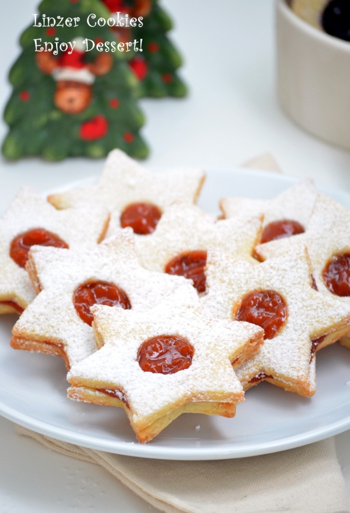 Biscuiti Linzer – Linzer cookies