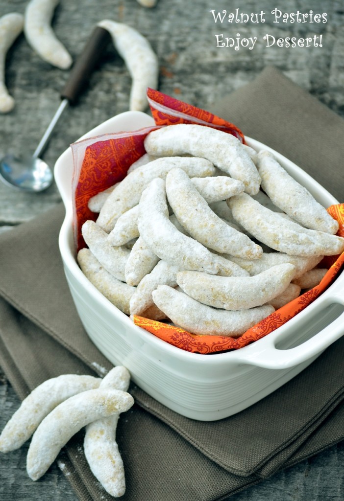 Cornulete fragede cu nuca