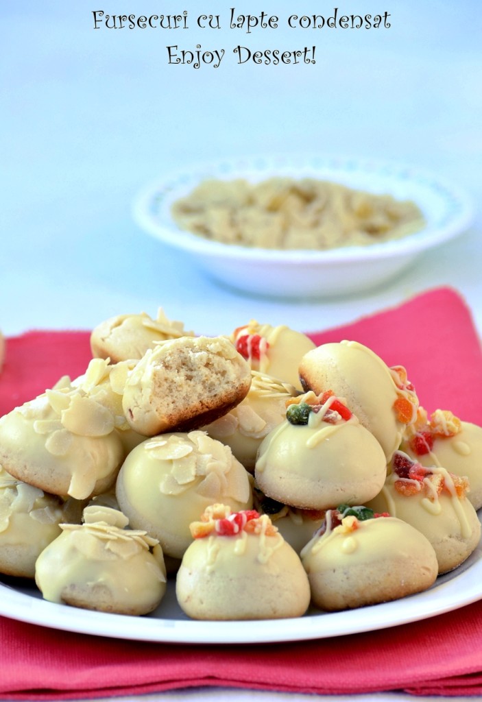 Fursecuri super simple cu lapte condensat