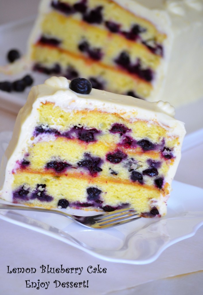 Lemon Blueberry Cake