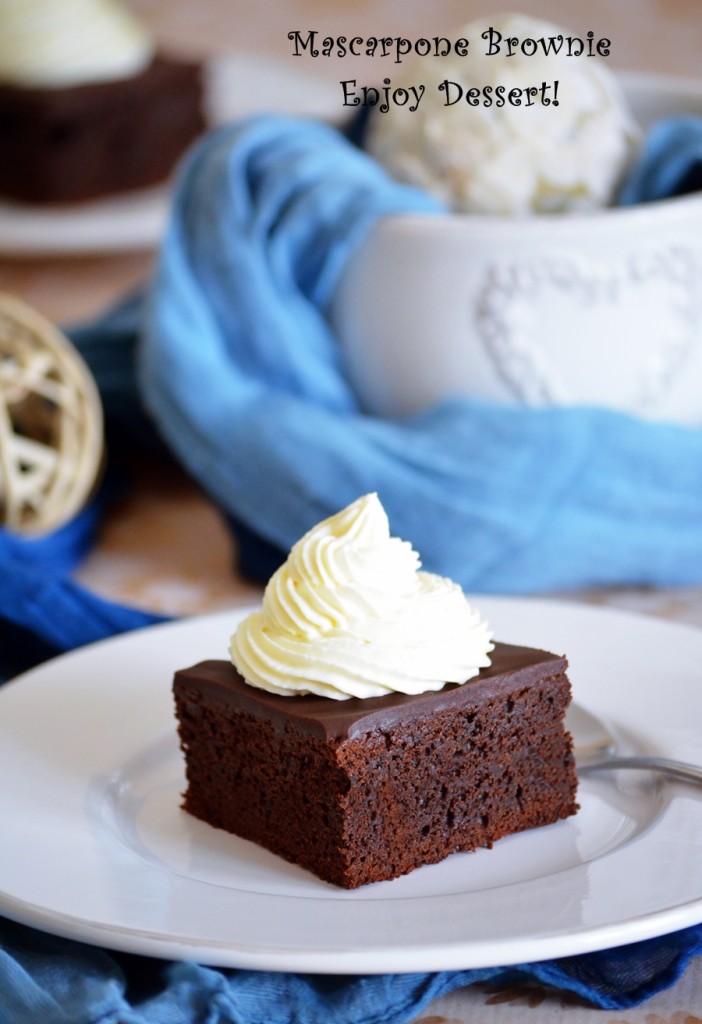 Negresa cu ciocolata si mascarpone