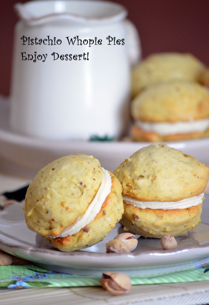 Pistachio Whopie Pies – Fursecuri cu fistic