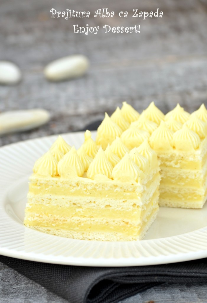 Prajitura Alba ca Zapada