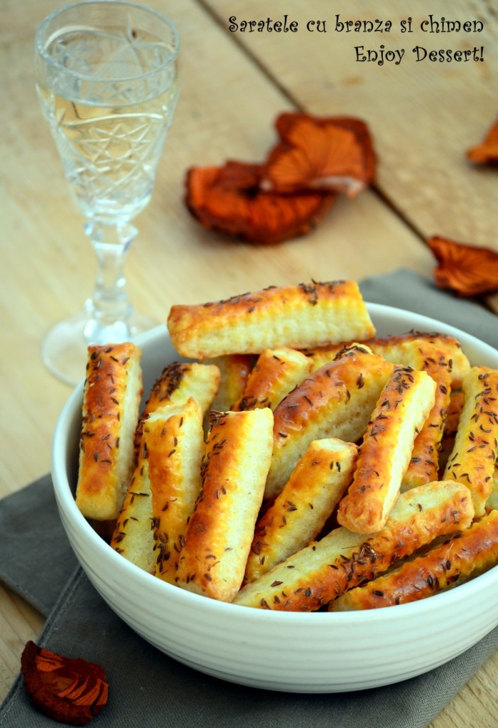 Saratele cu branza si chimen