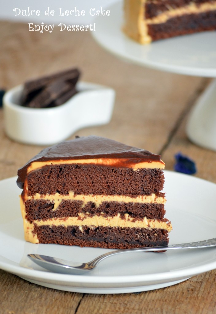 Tort de ciocolata cu dulce de leche