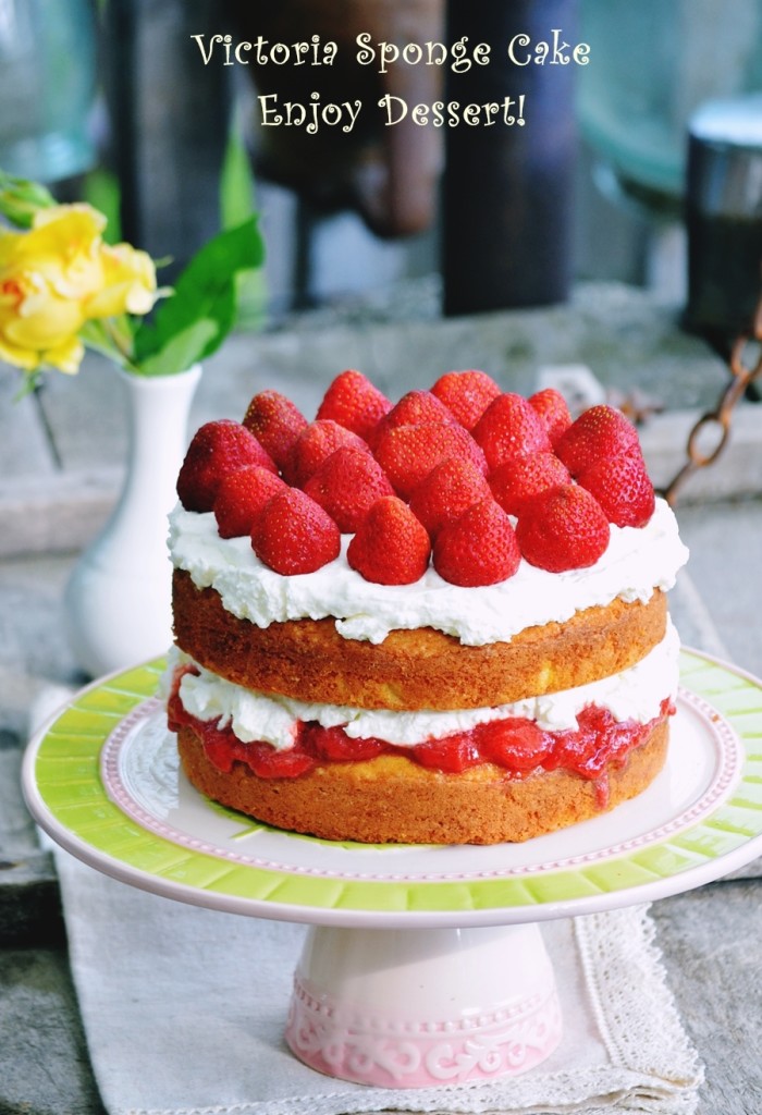 Victoria Sponge Cake – Tort Victoria