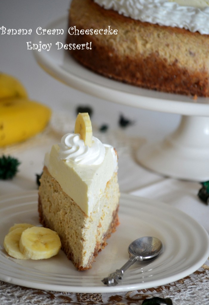 Banana Cream Cheesecake