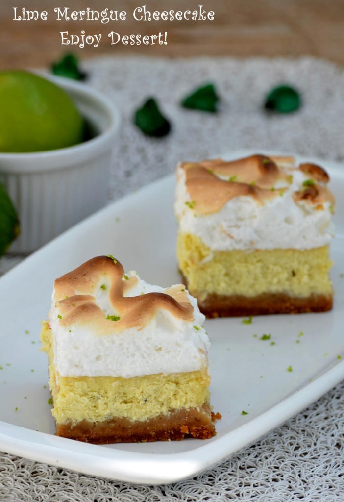 Cheesecake cu lime si bezea