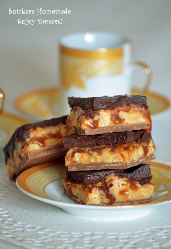 Batoane Snickers Homemade