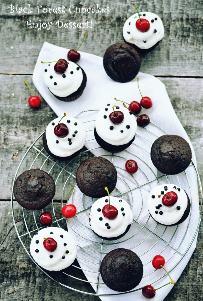 Black Forest Cupcakes
