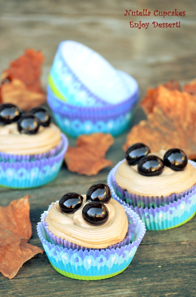 Cupcakes cu nutella