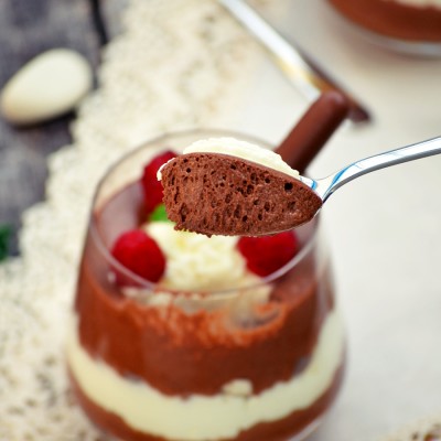 Mousse de ciocolata cu chilli