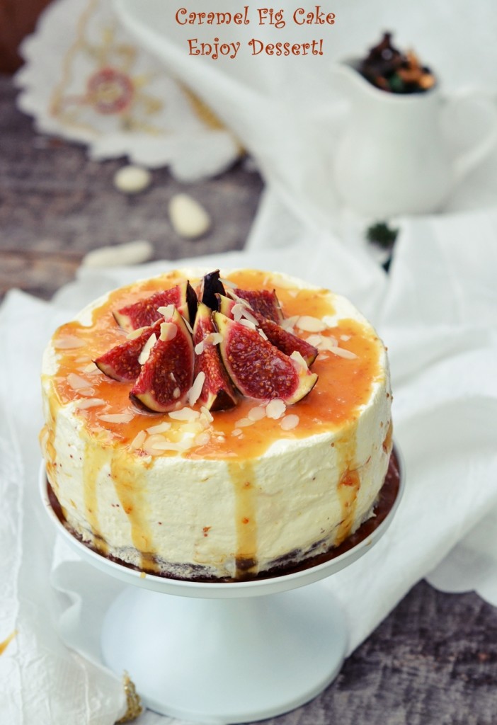 Tort cu smochine si caramel