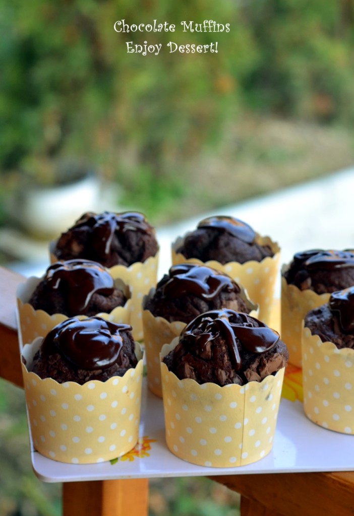 Muffins cu ciocolata